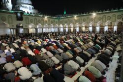 الليلة الأولى إنطلاق شعائر صلاة التراويح من الجامع الأزهر بالقاهرة