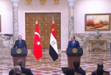 الرئيس السيسي يؤكد العزم المشترك بين مصر وتركيا