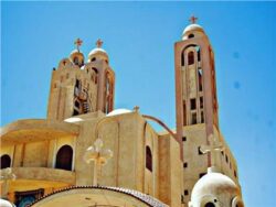 تطورات حادث انهيار سور دير أبو فانا  الاثرى بالمنيا