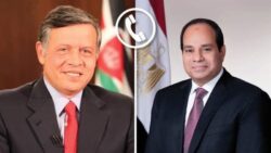 الرئيس السيسي يدين الهجوم الإيراني على أراضي الأردن