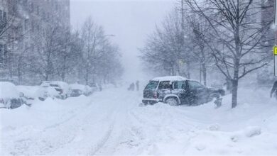 عاجل.. الأسوأ منذ عقد بأمريكا..شلل بالمطارات وانقطاع للكهرباء بسبب العاصفة بليزارد.