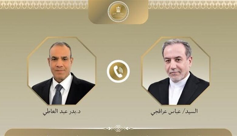 وزير الخارجية يبحث مع نظيره الإيراني خفض التصعيد وتطورات المفاوضات النووية