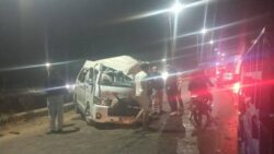 تصادم مروع يسفر عن وفاة 4 وإصابة 12 بالكوم الحمر بالجيزة