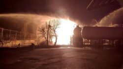 انف-جار هائل يهز مدينة نووية في إيران وحريق ضخم بخزانات الغاز