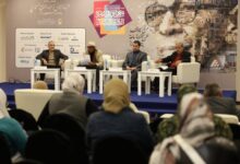 معرض الكتاب نقاد القصة القصيرة كانت أحد أعمدة الإبداع عند نجيب محفوظ