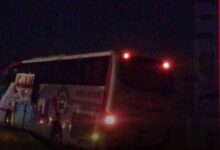 إصابة شخصين في انحراف أتوبيس معتمرين بالطريق الصحراوي الغربي بسوهاج