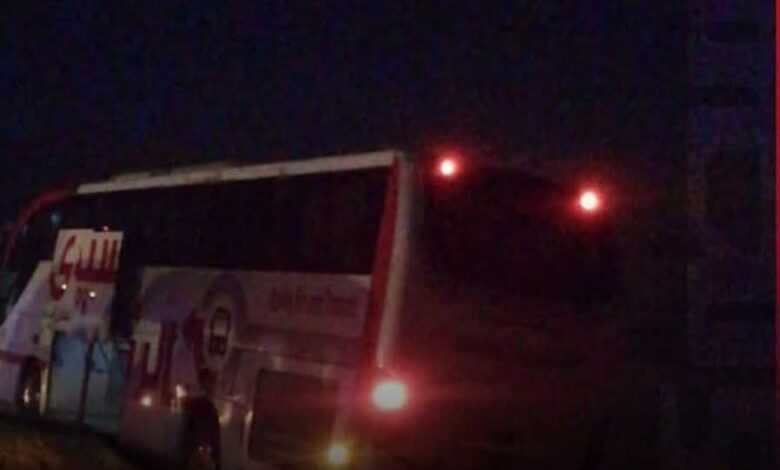 إصابة شخصين في انحراف أتوبيس معتمرين بالطريق الصحراوي الغربي بسوهاج