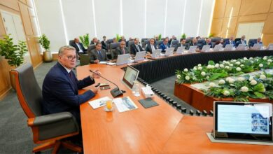 وزير البترول يناقش مع الشركات العالمية خطة تعزيز الإنتاج والإجراءات التحفيزية للاستثمار.