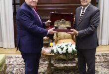 رئيس مجلس الدولة يهنئ رئيس مجلس الشيوخ الجديد