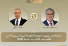 وزيرا الخارجية المصري والباكستاني يبحثان المستجدات في غ-زة والتطورات الإقليمية.