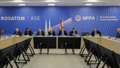 إجتماع مصري روسي لمراجعة تقدم العمل في محطة الضبعة النووية