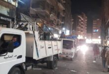 حملة ليلية مكبرة لإعادة الإنضباط بشارع العريش