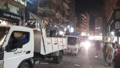 حملة ليلية مكبرة لإعادة الإنضباط بشارع العريش