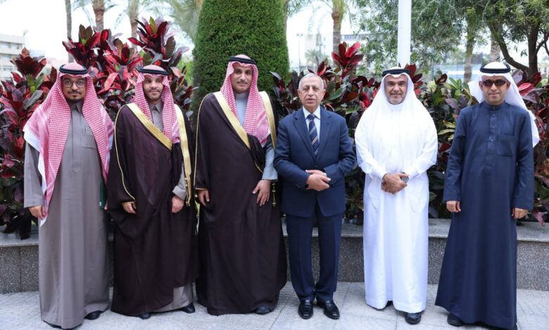 الأكاديمية العربية تستقبل رئيس الهيئة العامة للموانئ السعودية.