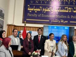 جامعة الإسكندرية والجبهة الدبلوماسية المصرية تطلقان شرارة التغيير للشباب المصري