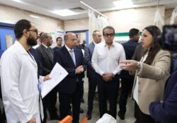 وزير الصحة بتفقد النموذج المرجعي الأول لرعاية السكتة الدماغية الشاملة بالقناطر الخيرية