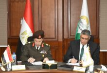 القوات المسلحة ومحافظة الجيزة توقعان اتفاقية لتطوير الشبكة الوطنية للطوارئ