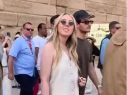 تيفاني ترامب فى جولة عائلية ساحرة بين آثار الأقصر وسط أجواء الأمن والأمان في مصر