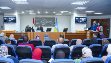 محافظ الإسكندرية يشهد ورشة عمل لبناء القدرات في مجال مرونة المدن الساحلية