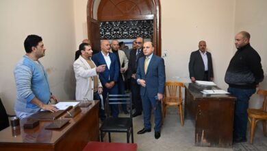 محافظ الغربية يتفقد المركز التكنولوجي وإدارات حي أول ومركز ومدينة طنطا
