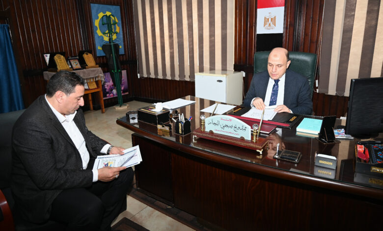 محافظ الغربية يتابع انتظام العمل برئاسة مركز ومدينة بسيون