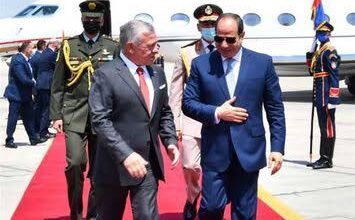 الرئيس السيسي والعاهل الأردني يؤكدان ضرورة التنفيذ الكامل لاتفاق وقف الحرب غزة