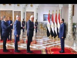 بالأسماء.. المحافظون الجدد ونوابهم يؤدون اليمين الدستورية أمام الرئيس السيسي.
