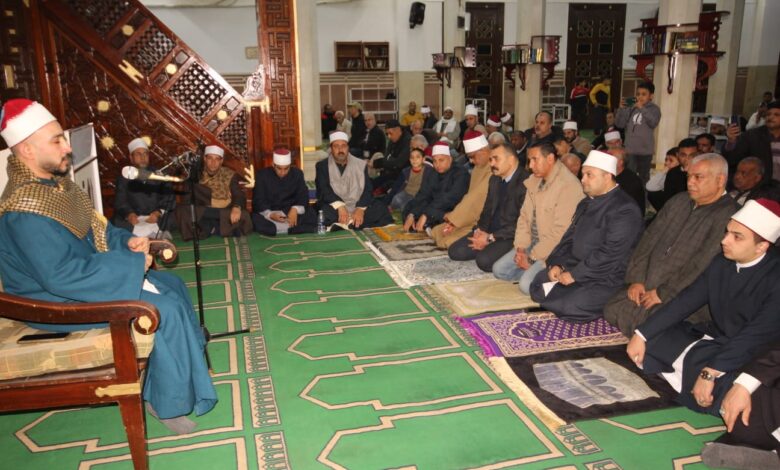 أوقاف الإسكندرية تحتفل بذكرى تحويل القبلة وليلة النصف من شعبان بمسجد سيدي جابر 