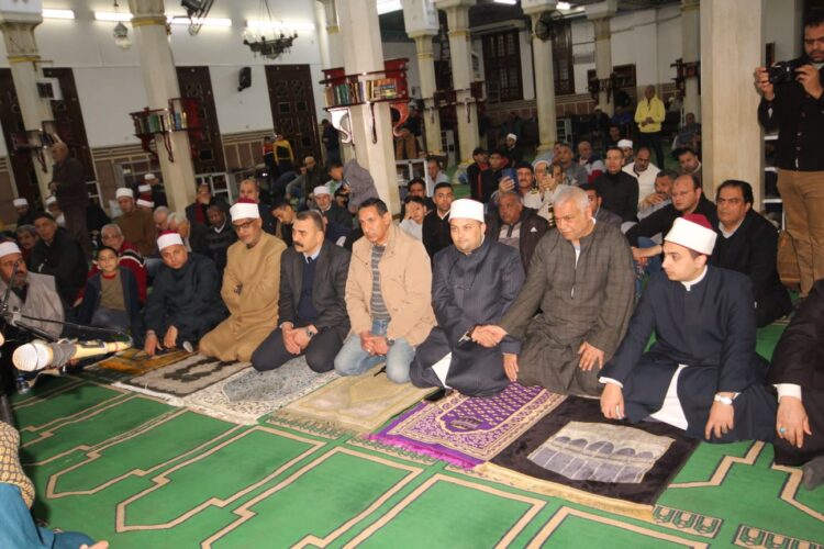 أوقاف الإسكندرية تحتفل بذكرى تحويل القبلة وليلة النصف من شعبان بمسجد سيدي جابر 