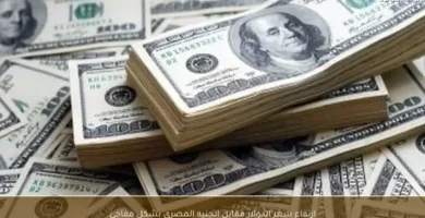 الدولار يقفز في ختام تعاملات اليوم الأحد