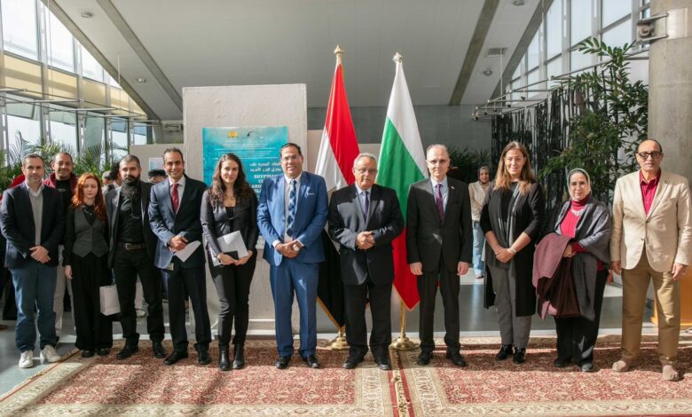 افتتاح معرض العقائد المصرية على ساحل البحر الأسود بمكتبة الإسكندرية