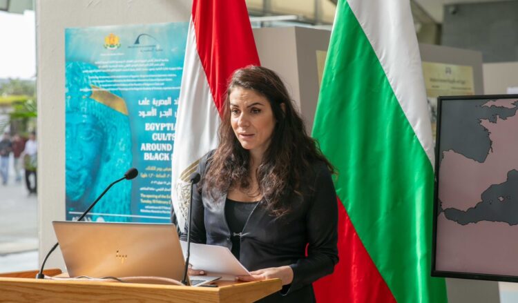 افتتاح معرض العقائد المصرية على ساحل البحر الأسود بمكتبة الإسكندرية