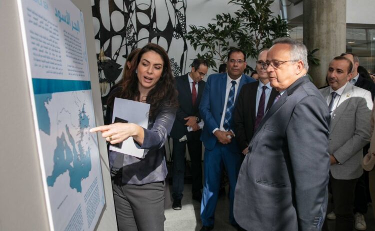 افتتاح معرض العقائد المصرية على ساحل البحر الأسود بمكتبة الإسكندرية