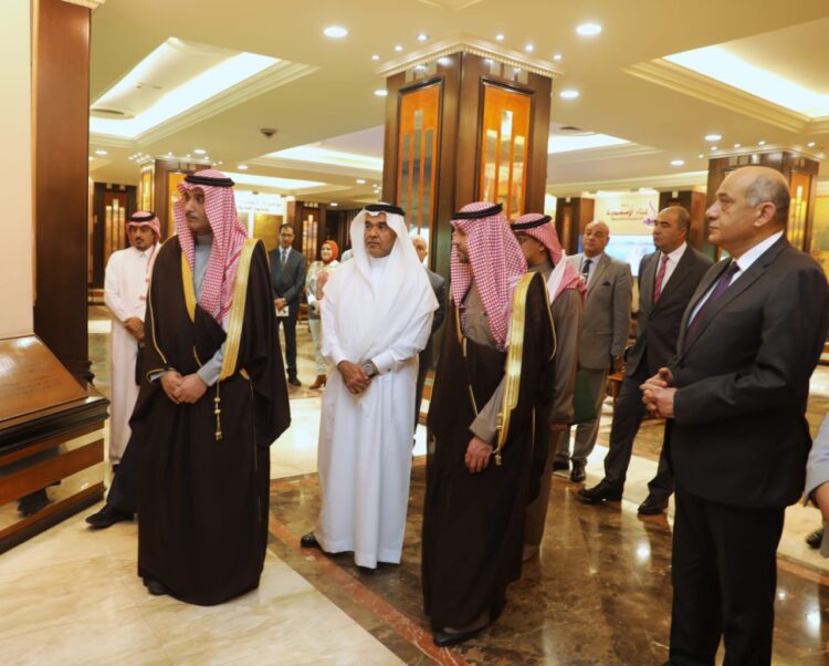 الهيئة العامة لميناء الأسكندرية تستقبل رئيس الهيئة العامة للموانئ السعودية 