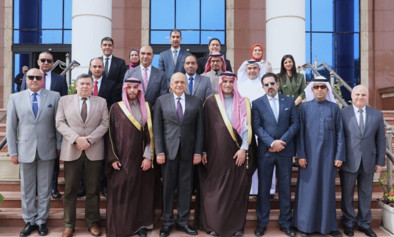 الهيئة العامة لميناء الأسكندرية تستقبل رئيس الهيئة العامة للموانئ السعودية 