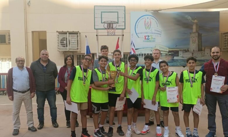 انطلاق بطولة كأس البيت الروسي لطلاب المدارس لكرة السلة في نسختها الأولى بالإسكندرية