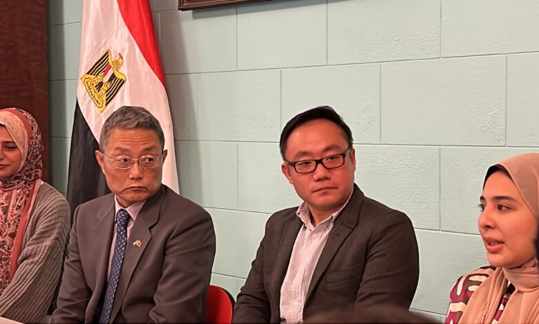 بكلمات مؤثرة القنصل الصيني يا نج يي يودع الإسكندرية