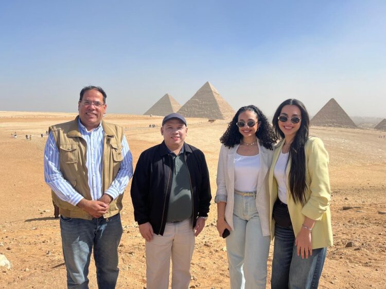 جولة للفائزيَن بجائزة مكتبة الإسكندرية العالمية فى عدة معالم سياحية