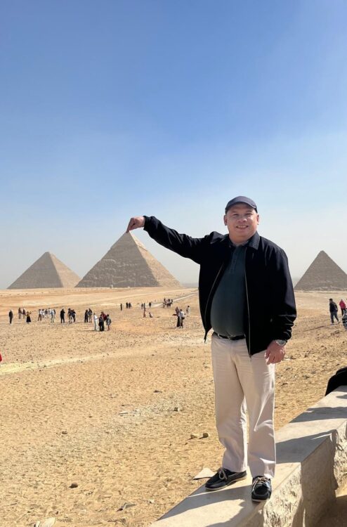 جولة للفائزيَن بجائزة مكتبة الإسكندرية العالمية فى عدة معالم سياحية