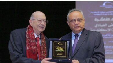 حوارات الإسكندرية ال13 " أصداء الذاكرة مصطفى العبادي" ومكتبة الإسكندرية 