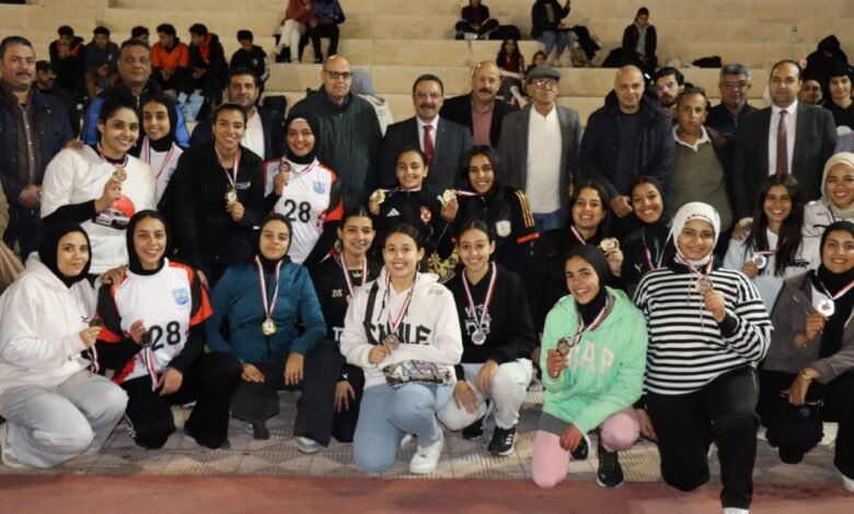 ختام فعاليات الدورة الرياضية الرمضانية  بجامعة الإسكندرية