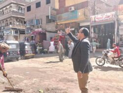 شريف حسين يتابع حملة أشغالات مكبره بمدينة ساقلتة