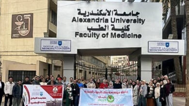 طب جامعة الإسكندرية تطلق قافلة طبية شاملة لخدمة أهالي عزبة النهضة بمنطقة العامرية