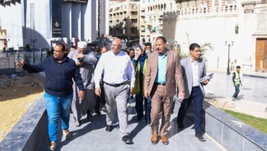 محافظ الإسكندرية جولة تفقدية بنطاق حي الجمرك لمتابعة المشروعات الكبرى