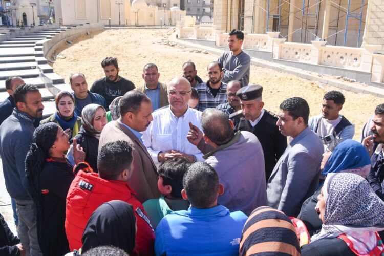 محافظ الإسكندرية جولة تفقدية بنطاق حي الجمرك لمتابعة المشروعات الكبرى