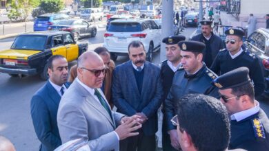 محافظ الإسكندرية يتابع ميدانياً سيولة الحركة المرورية