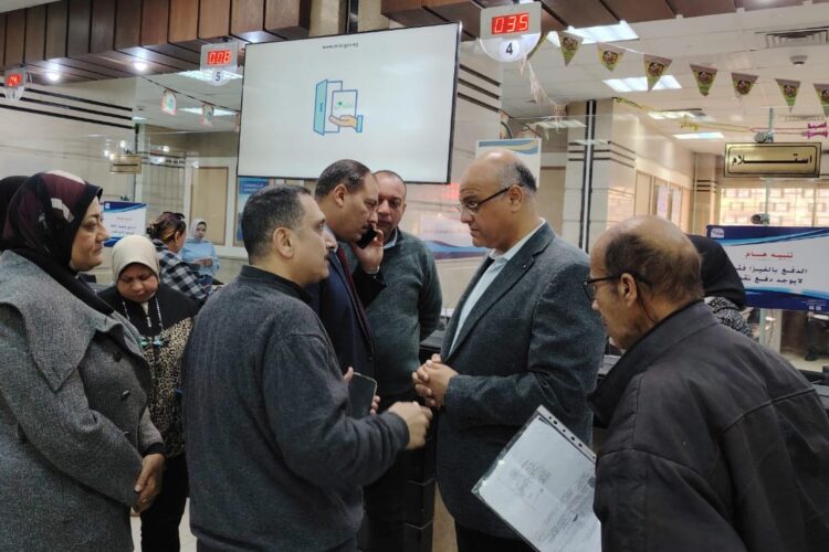 محافظ الإسكندرية يتفقد الموقف التنفيذي لمشروع توسعة كوبري المندرة