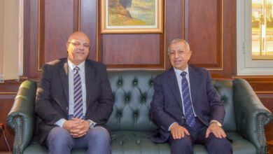 محافظ الإسكندرية يستقبل رئيس الأكاديمية العربية للعلوم والتكنولوجيا والنقل البحري 