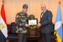 محافظ الإسكندرية يستقبل قائد المنطقة الشمالية العسكرية للتهنئة بتولي مهام منصبه