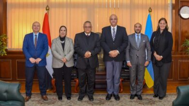  محافظ الإسكندرية يستقبل مدير مكتبة الإسكندرية لتهنئته بتوليه منصبه محافظا للإسكندرية